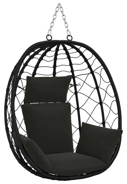Adirondack Jastučić PUTTEN 100% poliester Crna 60 x 145 x 10 cm - Crna Poliester