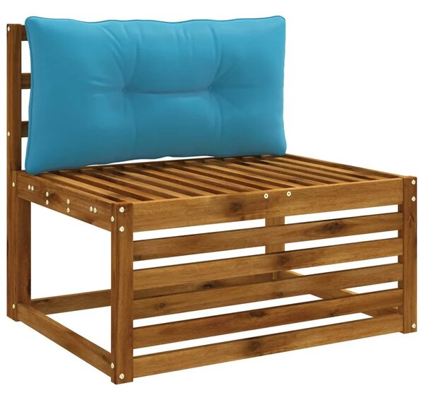 Jastučić za leđa PUTTEN 100% poliester Svjetloplava - Svjetloplava 70 x 40 x 10 cm Poliester