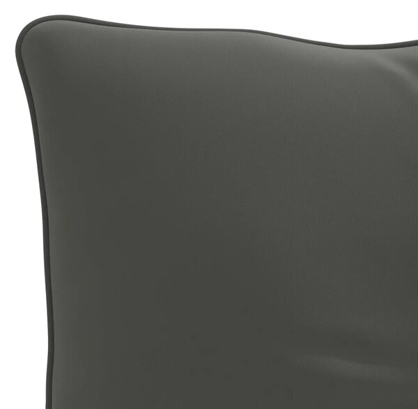 Jastučić za leđa PUTTEN 100% poliester Antracit 70 x 40 x 10 cm - Antracit 70 x 40 x 10 cm Poliester