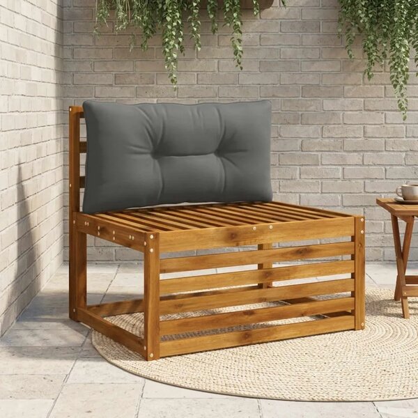 Jastučić za leđa PUTTEN 100% poliester Antracit 70 x 40 x 10 cm - Antracit 70 x 40 x 10 cm Poliester
