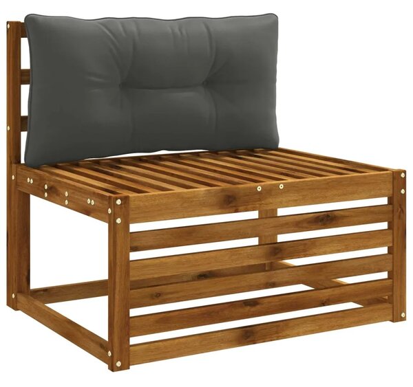 Jastučić za leđa PUTTEN 100% poliester Antracit 70 x 40 x 10 cm - Antracit 70 x 40 x 10 cm Poliester
