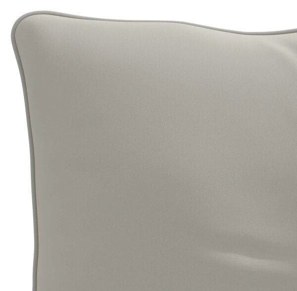 Jastučić za leđa PUTTEN 100% poliester Siva 60 x 40 x 10 cm - Siva 60 x 40 x 10 cm Poliester