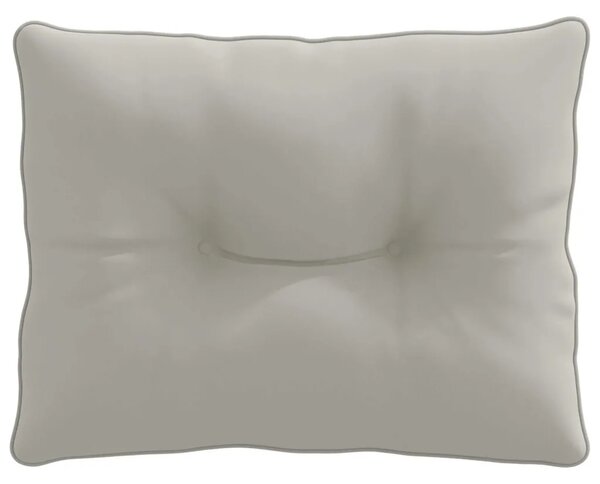 Jastučić za leđa PUTTEN 100% poliester Siva 60 x 40 x 10 cm - Siva 60 x 40 x 10 cm Poliester