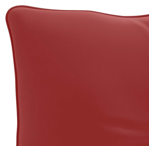 Jastučić za leđa PUTTEN 100% poliester Vinska crvena - boja crnog vina 70 x 40 x 10 cm Poliester