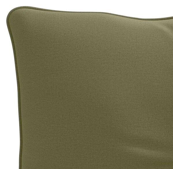 Jastučić za leđa PUTTEN 100% poliester Maslinastozelena - Maslinastozelena 70 x 40 x 10 cm Melange