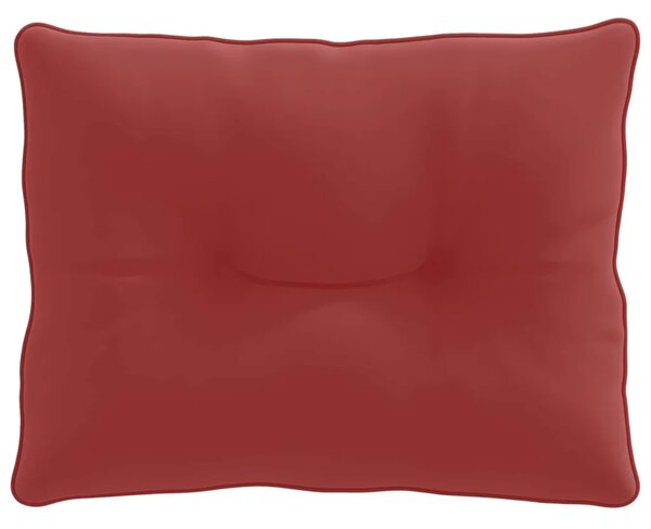 Jastučić za leđa PUTTEN 100% poliester Vinska crvena - boja crnog vina 60 x 40 x 10 cm Poliester