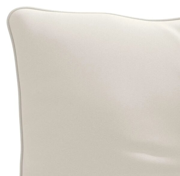 Jastučić za leđa PUTTEN 100% poliester Bijela 40 x 40 x 10 cm - Bijela 40 x 40 x 10 cm Melange