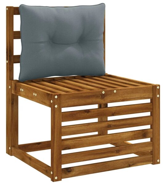 Jastučić za leđa PUTTEN 100% poliester Plava 60 x 40 x 10 cm - Plava 60 x 40 x 10 cm Melange