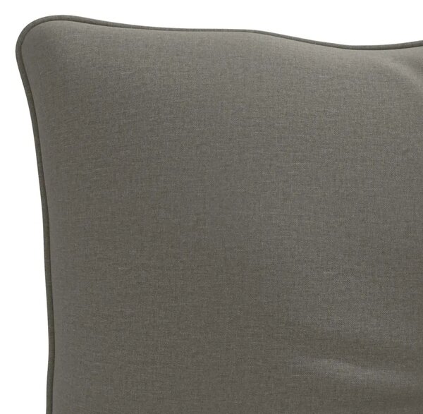 Jastučić za leđa PUTTEN 100% poliester Siva 40 x 40 x 10 cm - Siva 40 x 40 x 10 cm Melange