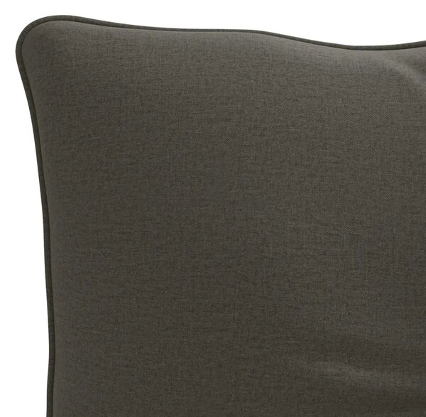 Jastučić za leđa PUTTEN 100% poliester Antracit 40 x 40 x 10 cm - Antracit 40 x 40 x 10 cm Melange