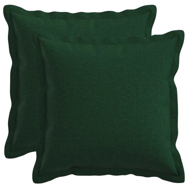 Presvlaka za jastuk 2 pcs HOUTEN Tamnozelena 35 x 35 cm - Tamnozelena 35 x 35 cm 2