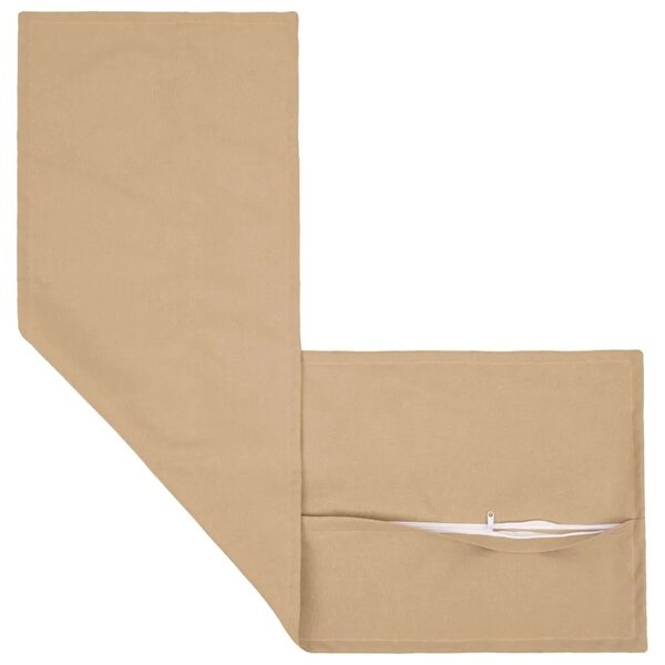 Jastuk s jastukom HOUTEN Krem 40 x 145 cm Umjetni lan - Krem 40 x 145 cm 1
