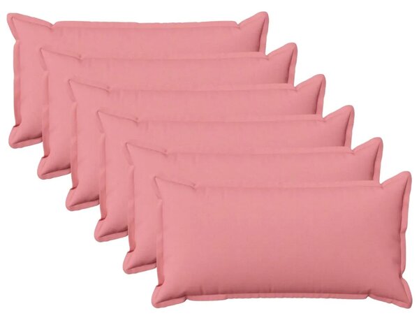 Presvlaka za jastuk 6 pcs HOUTEN Ružičasta 40 x 80 cm - Ružičasta 40 x 80 cm 6