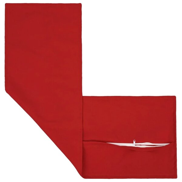 Jastuk s jastukom HOUTEN Crvena 40 x 145 cm Umjetni lan - Crvena 40 x 145 cm 1