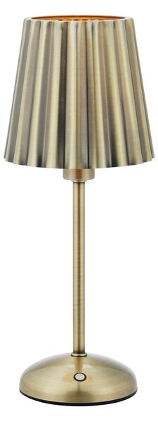 Markslöjd Stolna lampa Celia, antikni mesing, prigušljiva, E14, stanica za punjenje, prigušiva, Bronca / stari mesing, Dnevni boravak/blagovaonica, Metal