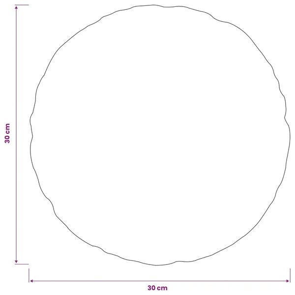 Jastuk s jastukom HEERLEN 6 kom. Tamnozelena Baršun - Tamnozelena Ø 30 cm 6