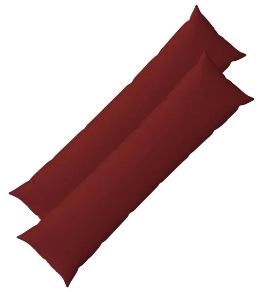 Presvlaka za jastuk 2 kom. HEERLEN Vinska crvena 40 x 145 cm - boja crnog vina 40 x 145 cm 2