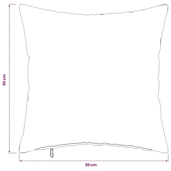Presvlaka za jastuk 2 kom. HEERLEN Traper plava 30 x 30 cm - Trapere plave boje 30 x 30 cm 2
