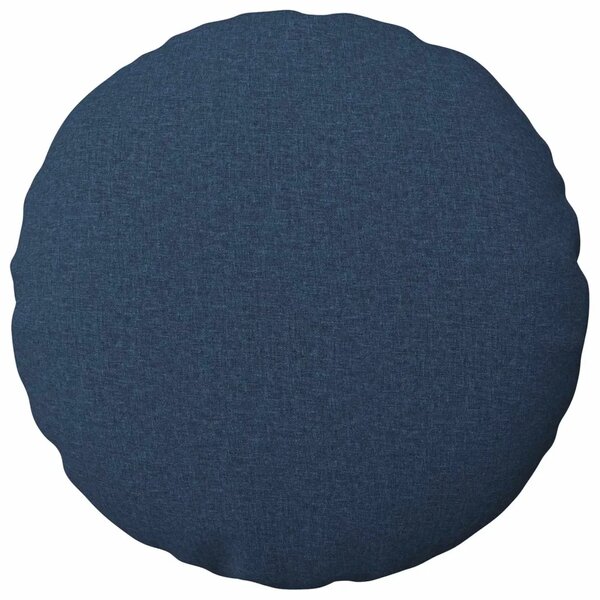 Presvlaka za jastuk 6 kom. HEERLEN Plava Ø 40 cm Tkanina - Plava Ø 40 cm 6