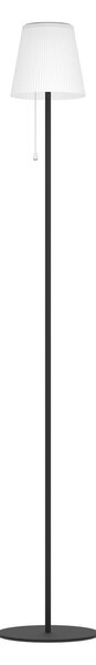 EGLO Scordiano-L Solarna LED lampa za terasu, crna, visina 120 cm, Crno, Metal