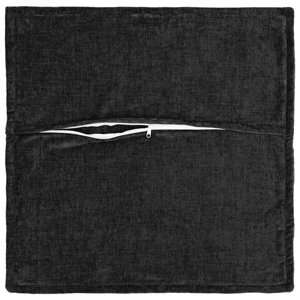Presvlaka za jastuk 2 kom. HOUTEN Antracit 45 x 45 cm - Antracit 45 x 45 cm 2