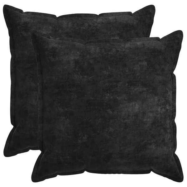 Presvlaka za jastuk 2 kom. HOUTEN Antracit 55 x 55 cm - Antracit 55 x 55 cm 2