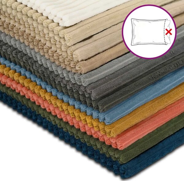 Presvlaka za jastuk 6 pcs HEERLEN Mornarsko plava 40 x 80 cm - Modra 40 x 80 cm 6