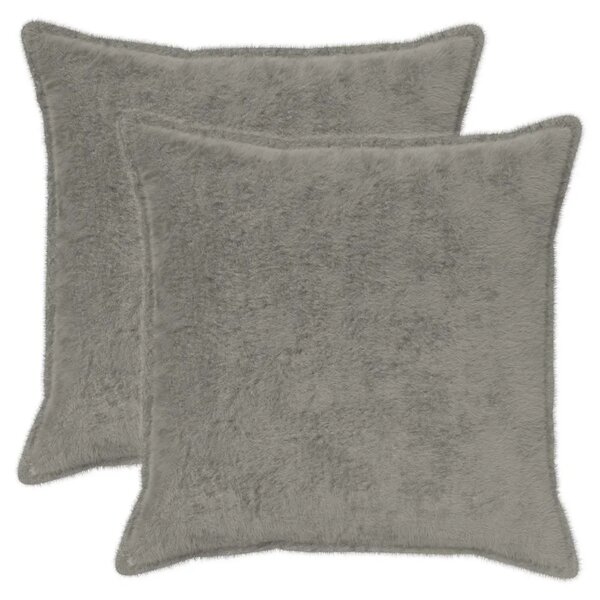 Presvlaka za jastuk 2 kom. HOUTEN Svjetlosiva 65 x 65 cm - Svjetlosiva 65 x 65 cm 2