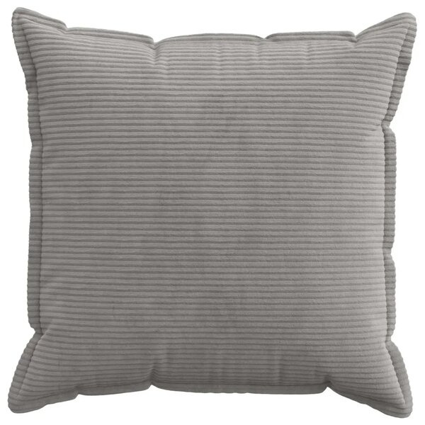 Presvlaka za jastuk 2 kom. HOUTEN Svjetlosiva 65 x 65 cm Kord - Svjetlosiva 65 x 65 cm 2