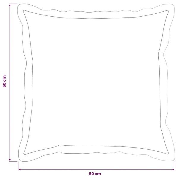 Presvlaka za jastuk 2 kom. HOUTEN Krem 50 x 50 cm - Krem 50 x 50 cm 2