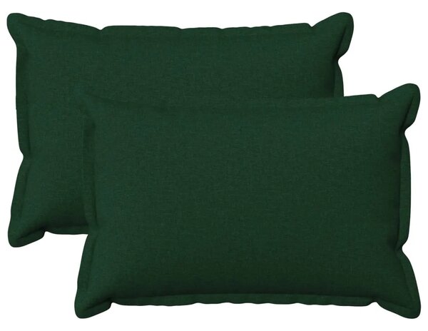 Presvlaka za jastuk 2 pcs HOUTEN Tamnozelena 40 x 60 cm - Tamnozelena 40 x 60 cm 2