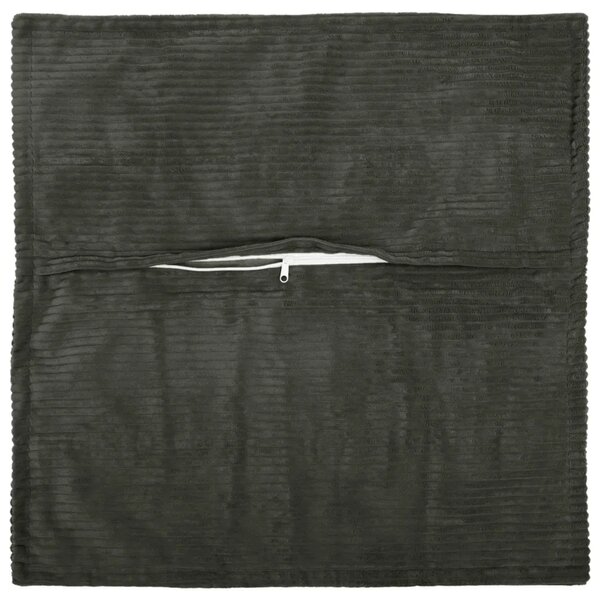Presvlaka za jastuk 6 kom. HOUTEN Antracit 35 x 35 cm Kord - Antracit 35 x 35 cm 6