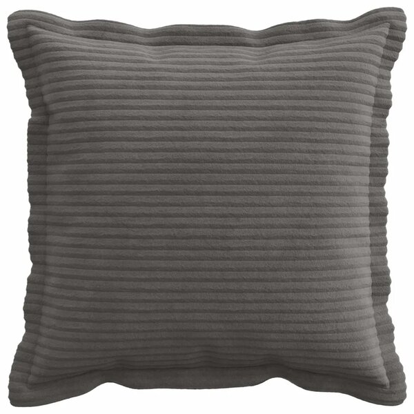 Presvlaka za jastuk 12 kom. HOUTEN Tamnosiva 45 x 45 cm Kord - Tamnosiva 45 x 45 cm 12