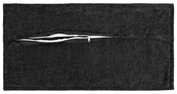 Presvlaka za jastuk 2 kom. HOUTEN Antracit 40 x 80 cm - Antracit 40 x 80 cm 2
