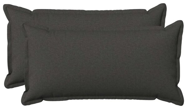 Presvlaka za jastuk 2 pcs HOUTEN Tamnosiva 40 x 80 cm - Tamnosiva 40 x 80 cm 2
