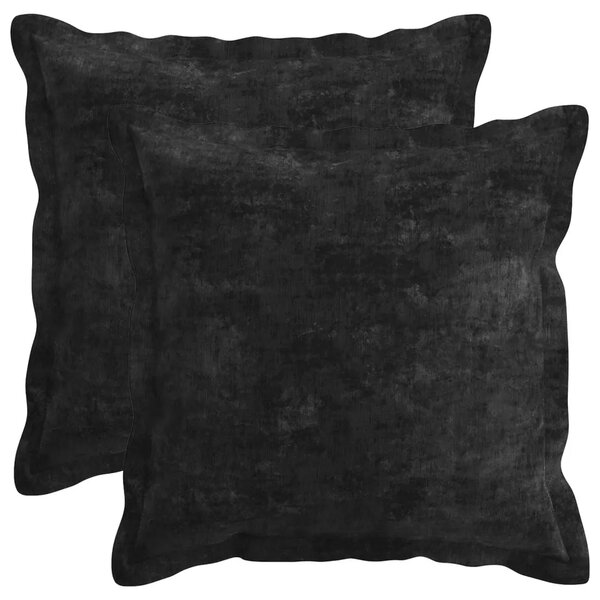 Presvlaka za jastuk 2 kom. HOUTEN Antracit 45 x 45 cm - Antracit 45 x 45 cm 2