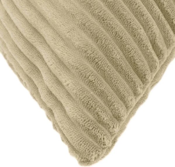 Presvlaka za jastuk 6 pcs ALMELO Siva zelena 55 x 55 cm Kord - Svijetlo zelena siva 55 x 55 cm 6