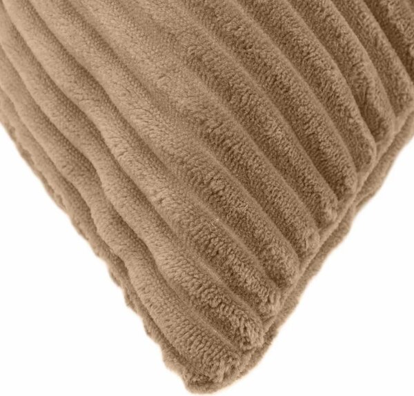 Presvlaka za jastuk 2 pcs ALMELO Smeđa 50 x 50 cm Kord - Smeđa 50 x 50 cm 2