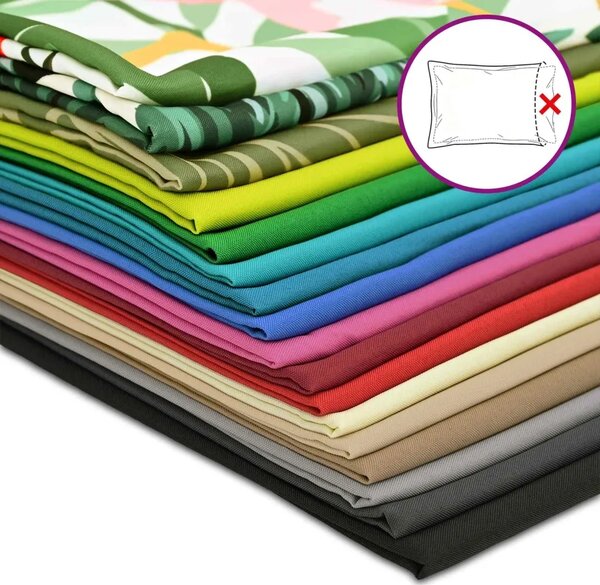 Presvlaka za jastuk 2 pcs HEERLEN Bež 80 x 80 cm Poliester - Bež 80 x 80 cm 2