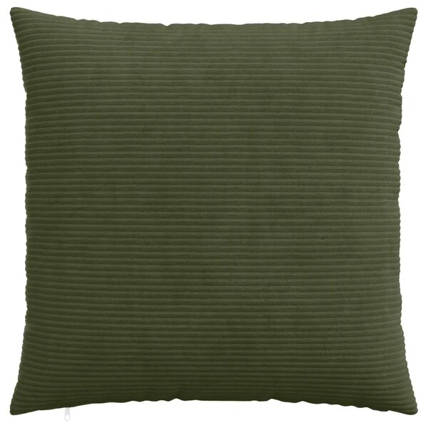 Presvlaka za jastuk 2 pcs HEERLEN Zelena 65 x 65 cm Kord - Zelena 65 x 65 cm 2