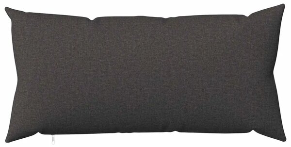 Presvlaka za jastuk 6 kom. HEERLEN Tamnosiva 40 x 80 cm Tkanina - Tamnosiva 40 x 80 cm 6