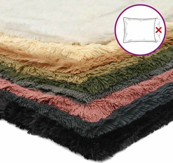 Presvlaka za jastuk 12 pcs HEERLEN Antracit 40 x 40 cm PV flis - Antracit 40 x 40 cm 12