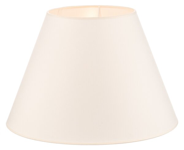 Duolla Sjenilo za lampu Sofia, visina 31 cm, ecru/bijela, Bijela, Tkanina / tekstil