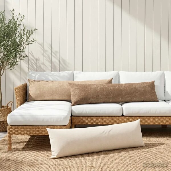 Presvlaka za jastuk 2 kom. HEERLEN Krem 40 x 145 cm - Krem 40 x 145 cm 2