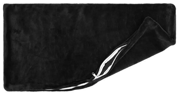 Presvlaka za jastuk 2 pcs HEERLEN Crna 30 x 50 cm Flanel - Crna 30 x 50 cm 2
