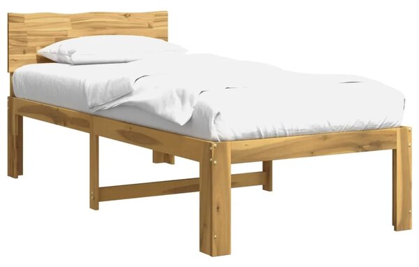 Krevet s uzglavljem ROSTOCK Bijela 80 x 200 cm - Bijela 80 x 200 cm