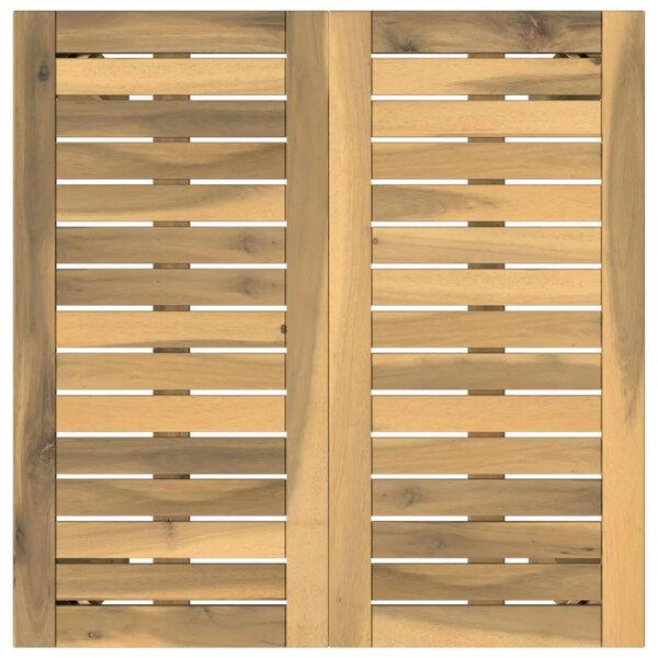 Stol za bar u vrtu Bijela 60 x 60 5 x 105 cm - Bijela 60 x 60 5 x 105 cm