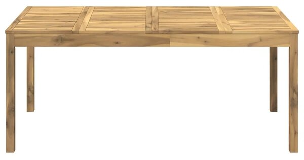 Stol za večeru u vrtu Bijela 180 x 88 5 x 75 cm - Bijela 180 x 88 5 x 75 cm