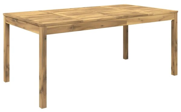 Stol za večeru u vrtu Bijela 180 x 88 5 x 75 cm - Bijela 180 x 88 5 x 75 cm
