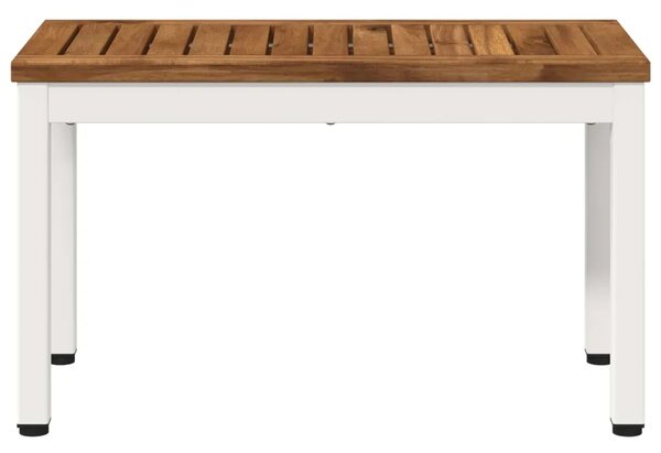 Stolić za kavu Prirodna i bijela 60 5 x 30 x 36 cm - 60 5 x 30 x 36 cm Prirodna i bijela